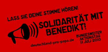 Solidaritt mit Benedikt!