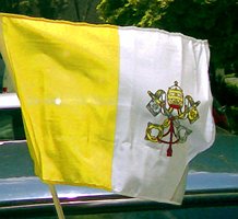 Autoflagge Vatikan