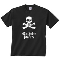 phatmass Catholic Pirate Shirt
