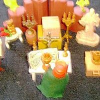 Alte Messe mit Playmobil: Hochgebet